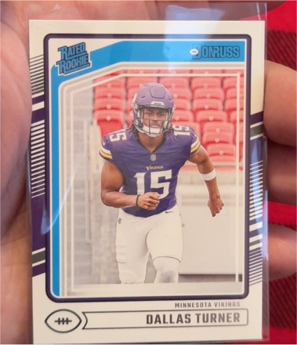 2024 Donruss #331 Dallas Turner — front