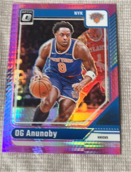 2024-25 Panini Donruss Optic #51 OG Anunoby — front
