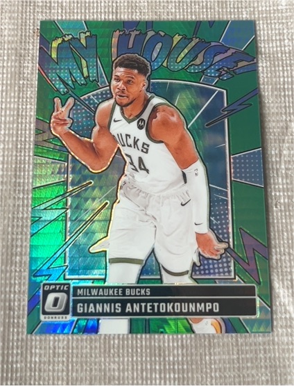 2024-25 Panini Donruss Optic #5 Giannis Antetokounmpo My House — front