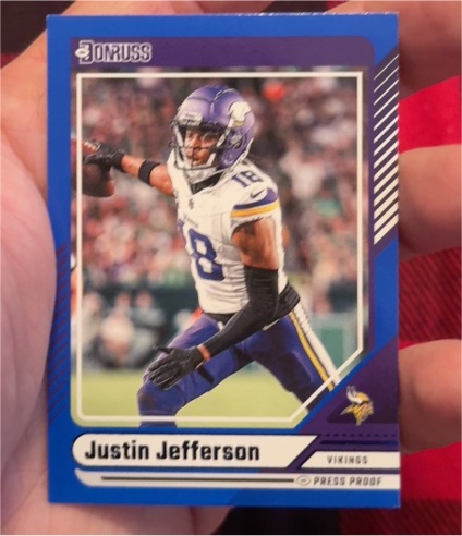 2024 Panini Donruss #215 Justin Jefferson — front
