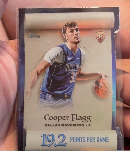 2025-26 Topps Holiday #ML-1 Cooper Flagg — front