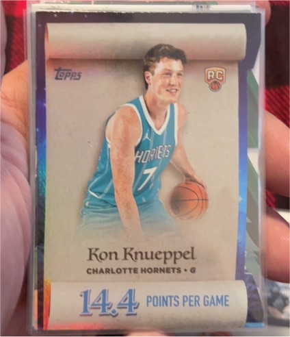 2025-26 Topps Holiday #ML-4 Kon Knueppel — front
