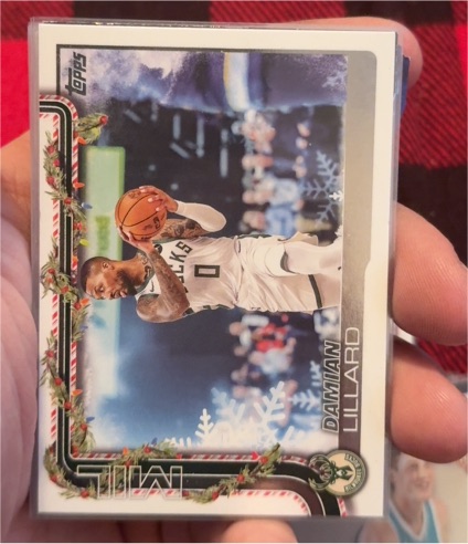 2025-26 Topps Holiday #H44 Damian Lillard — front