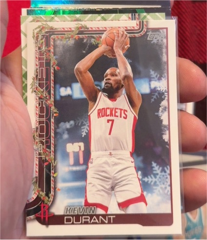 2025-26 Topps Holiday #H125 Kevin Durant — front