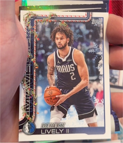2025-26 Topps #172 Dereck Lively II — front