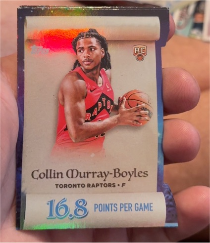 2025-26 Topps Holiday #ML-9 Collin Murray-Boyles — front