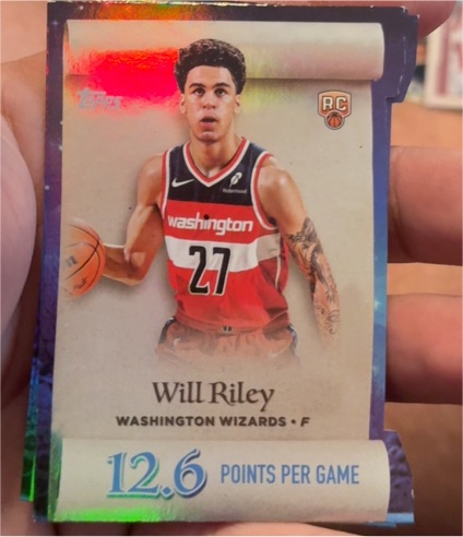 2025-26 Topps Holiday #ML-21 Will Riley — front