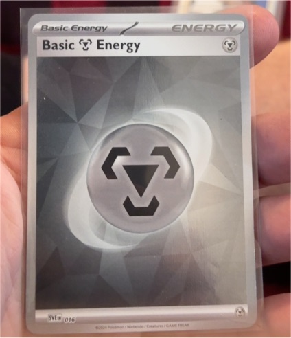 2024 Pokémon Scarlet & Violet #016 Basic Metal Energy — front