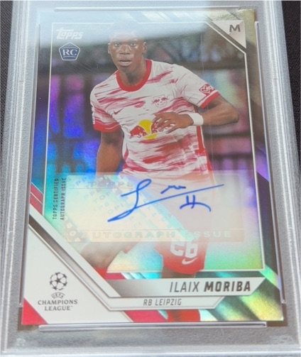 2021-22 Topps UEFA Champions League Chrome #123 Ilaix Moriba — front