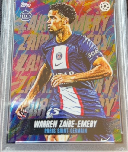 2022-23 Topps UEFA Champions League #RC Warren Zaire-Emery — front