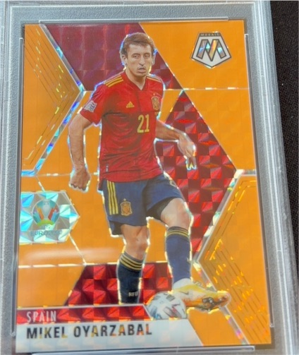 2021 Panini Mosaic UEFA EURO #169 Mikel Oyarzabal — front