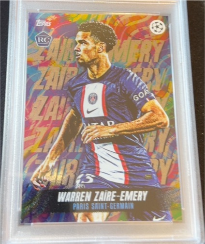 2022-23 Topps Inception UEFA #RC Warren Zaire-Emery — front