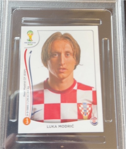 2014 Panini FIFA World Cup Brazil #62 Luka Modrić — front