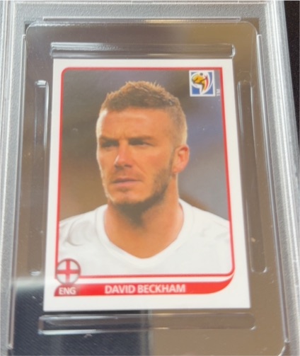 2010 Panini World Cup #190 David Beckham — front