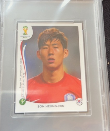2014 Panini FIFA World Cup #635 Son Heung-Min — front