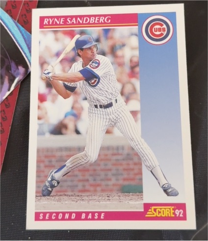 1992 Score #200 Ryne Sandberg — front