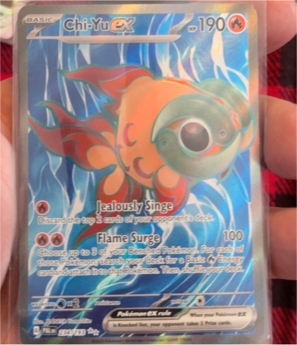2023 Pokémon Scarlet & Violet Paldea Evolved #234/193 Chi-Yu ex — front