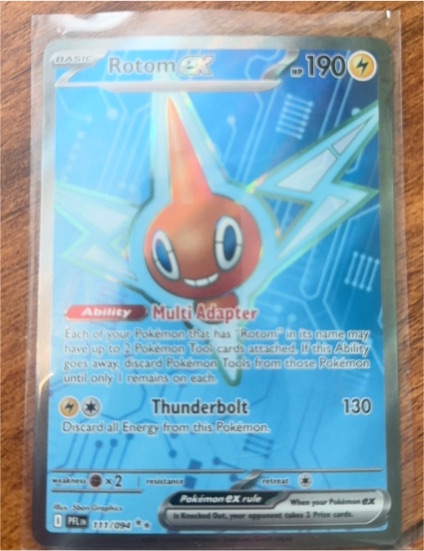 2011 Pokémon ME02 #111 Rotom ex — front