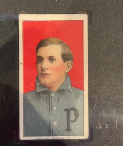 1909-11 T206 #391 Jimmy Phelan Providence Grays — front