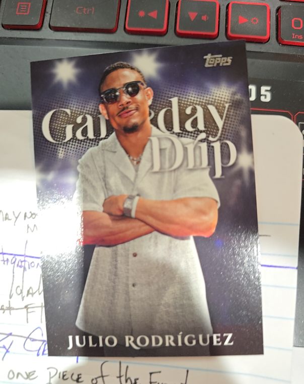 2025 Topps Series 1 Celebration #GD-13 Julio Rodríguez — front