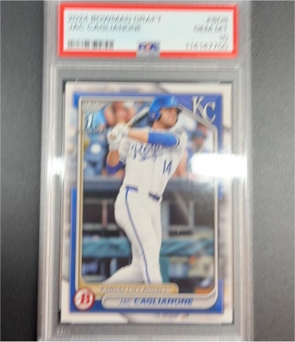 2024 Bowman Draft Chrome #BDC-8 Jac Caglianone — front