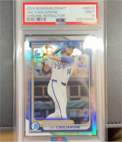 2024 Bowman Draft Chrome #BDC-8 Jac Caglianone — front