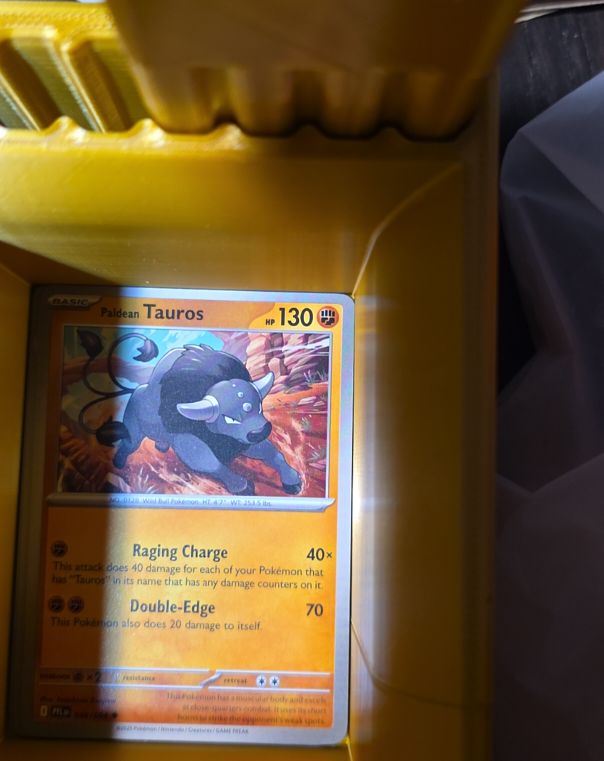 2023 Pokémon Phantasmal Flames #048 Paldean Tauros — front