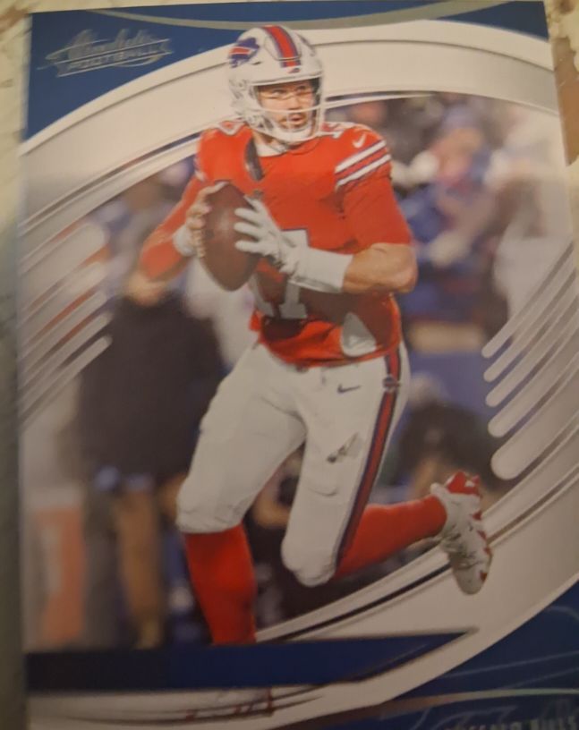 2025 Panini Absolute #10 Josh Allen — front