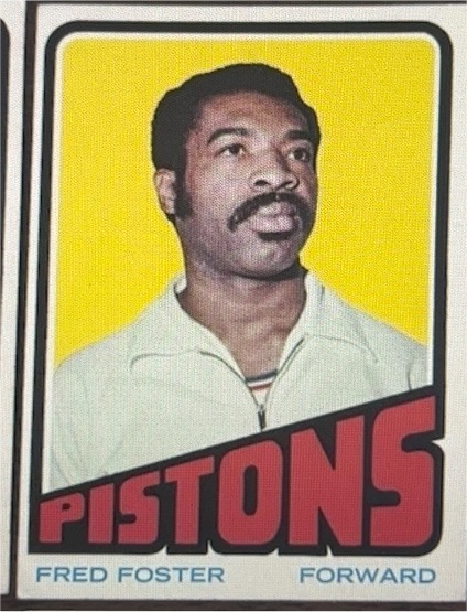 1972-73 Topps #66 Fred Foster — front