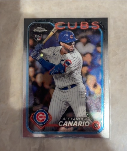 2024 Topps Chrome #174 Alexander Canario — front