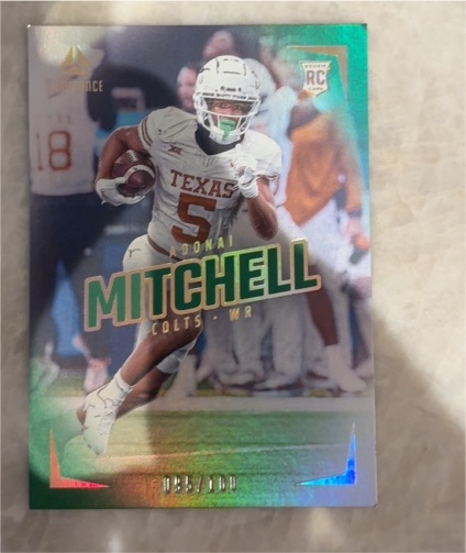 2024 Panini Luminance #135 Adonai Mitchell — front