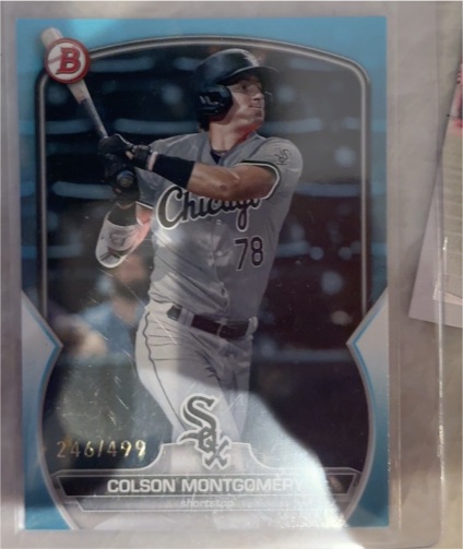 2023 Bowman Draft #BDC-191 Colson Montgomery — front