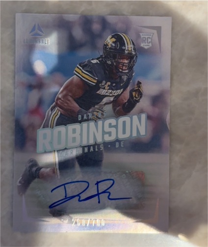 2024 Panini Luminance #124 Darius Robinson — front