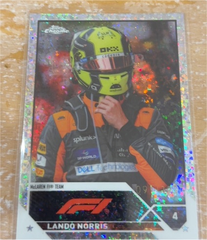 2023 Topps Chrome Formula 1 #26 Lando Norris — front