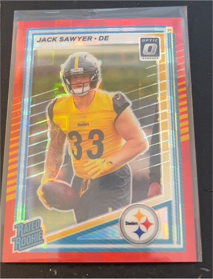 2025 Panini Donruss Optic #390 Jack Sawyer — front
