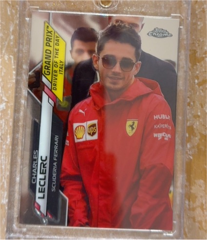 2020 Topps Chrome Formula 1 #167 Charles Leclerc — front