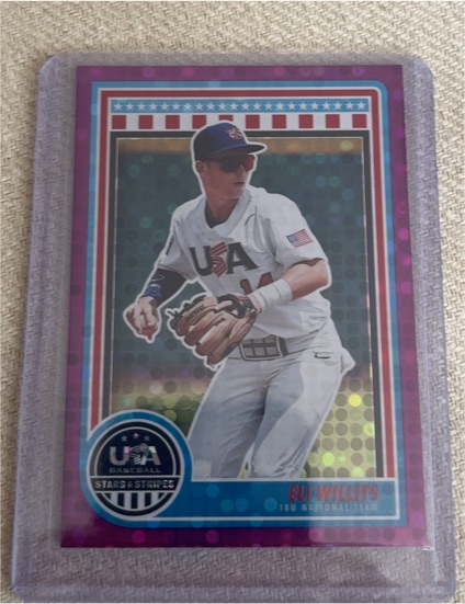 2025 Panini Stars & Stripes #61 Eli Willits — front