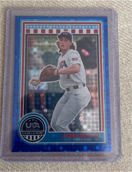 2025 Panini Stars & Stripes #14 Ethan Holliday — front