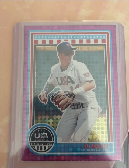 2025 Panini USA Stars & Stripes #54 Eli Willits — front