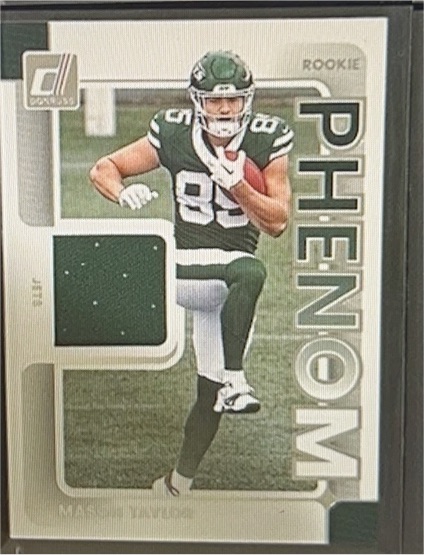 2025 Donruss #RPJ-MTR Mason Taylor Rookie Phenom Jerseys — front