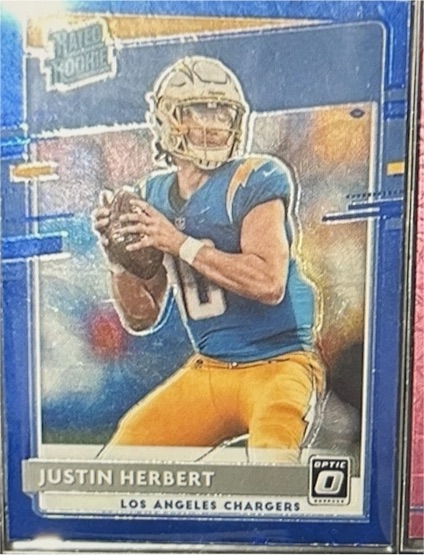 2020 Panini Donruss Optic #183 Justin Herbert — front
