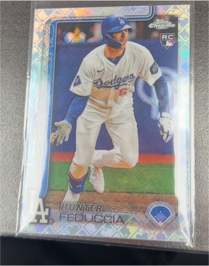 2025 Topps Chrome #288 Hunter Feduccia — front