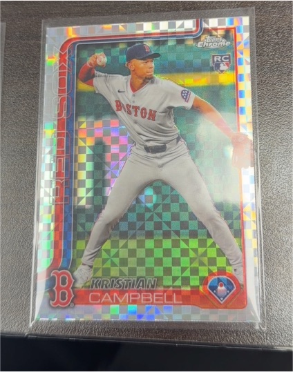 2025 Topps Chrome #171 Kristian Campbell — front