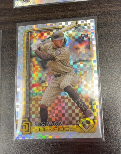 2025 Topps Chrome #106 Brandon Lockridge — front