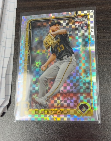 2025 Topps Chrome #78 Mike Burrows — front