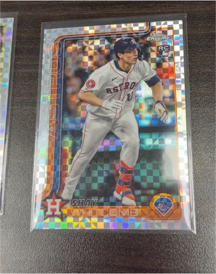 2025 Topps Chrome #251 Shay Whitcomb — front