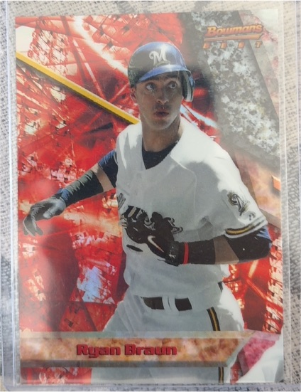 2011 Bowman #BB8 Ryan Braun — front