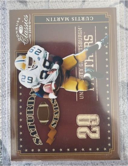 2006 Donruss Classics #SS-20 Curtis Martin Saturday Stars — front