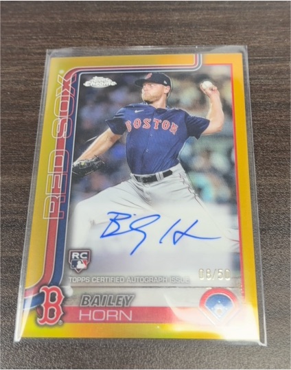 2025 Topps Chrome #RA-BHO Bailey Horn — front