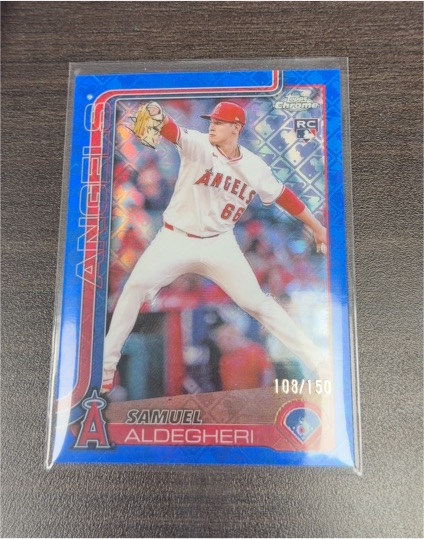 2025 Topps Chrome #59 Samuel Aldegheri — front